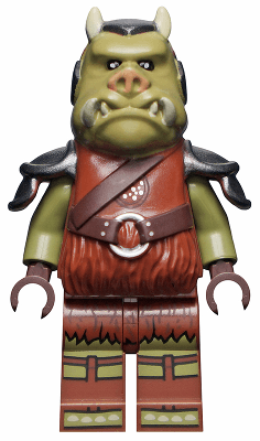 Gamorrean Guard - Olive Green, Reddish Brown Legs