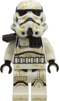 Sandtrooper - Plastic Pauldron, Dirt Stains