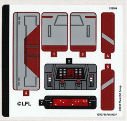 Sticker Sheet for Set 75413 - (10112780/6541227)