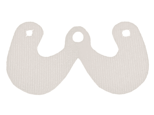 Minifigure Cape Cloth, Curved with Hand Holes, Round Around Neck Hole - Spongy Stretchable Fabric