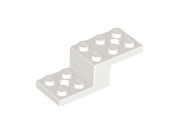 Bracket 5 x 2 x 1 1/3 with 2 Holes and Bottom Tube