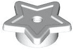 Plate, Round 1 x 1 with Star and Small Pin Hole