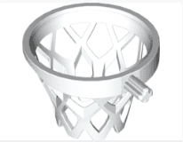 Sports Basketball Net with Axle
