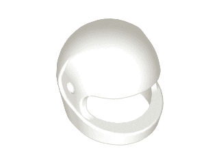 Minifigure, Headgear Helmet Motorcycle (Standard)