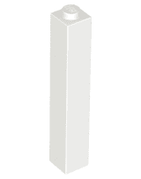 Brick 1 x 1 x 5 - Solid Stud