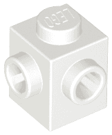 Brick, Modified 1 x 1 with Studs on 2 Sides, Adjacent