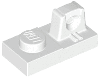 Hinge Plate 1 x 2 Locking with 1 Finger on Top