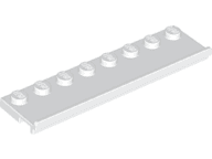 Plate, Modified 2 x 8 with Door Rail