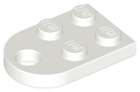 Plate, Modified 2 x 3 with Hole