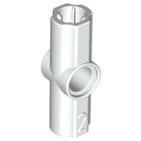 Technic, Axle and Pin Connector Angled #2 - 180 degrees