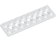 Technic, Plate 2 x 8 with 7 Holes