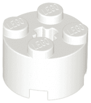 Brick, Round 2 x 2 with Axle Hole