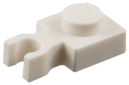 Plate, Modified 1 x 1 with U Clip Thin (Vertical Grip)