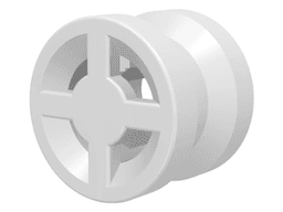 Wheel  8mm D. x 6mm