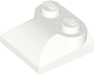 Slope, Curved 2 x 2 x 2/3 with 2 Studs and Curved Sides