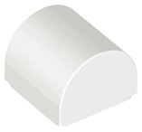 Slope, Curved 1 x 1 x 2/3 Double