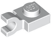 Plate, Modified 1 x 1 with U Clip (Horizontal Grip)