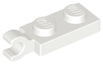 Plate, Modified 1 x 2 with Clip on End (Horizontal Grip)