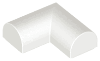 Slope, Curved 2 x 2 x 2/3 Double Corner