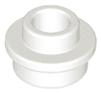 Plate, Round 1 x 1 with Open Stud
