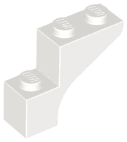 Arch 1 x 3 x 2 with Curved End