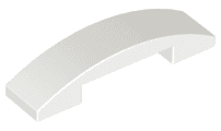 Slope, Curved 4 x 1 x 2/3 Double