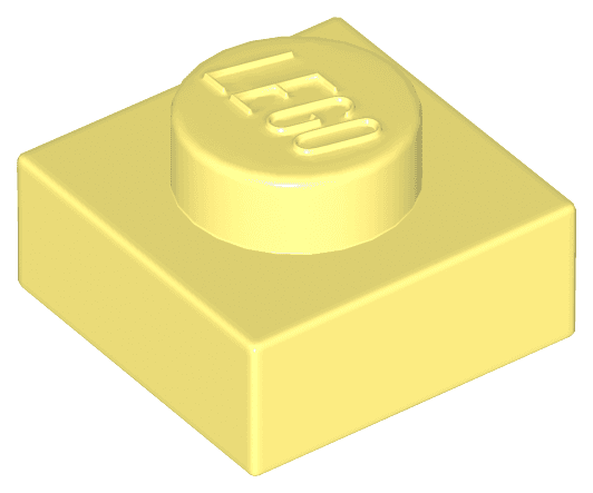 Plate 1 x 1