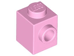 Brick, Modified 1 x 1 with Stud on Side