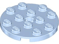 Plate, Round 4 x 4 with Hole