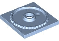 Turntable 4 x 4 Square Base, Locking