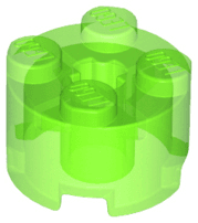 Brick, Round 2 x 2 with Axle Hole