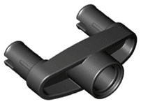 Technic, Pin Connector 3L with 2 Pins and Center Hole