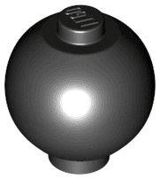 Brick, Round 2 x 2 Sphere with Stud / Robot Body