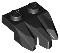 Plate, Modified 1 x 2 with 3 Claws / Rock Fingers