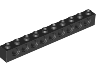 Technic, Brick 1 x 10 with Holes