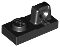 Hinge Plate 1 x 2 Locking with 1 Finger on Top