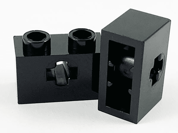 Technic, Brick 1 x 2 with Axle Hole and Inside Side Supports