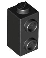 Brick, Modified 1 x 1 x 1 2/3 with Studs on Side
