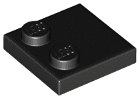 Tile, Modified 2 x 2 with Studs on Edge