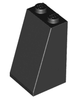 Slope 75 2 x 2 x 3 - Solid Studs