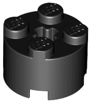 Brick, Round 2 x 2 with Axle Hole