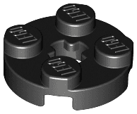 Plate, Round 2 x 2 with Axle Hole