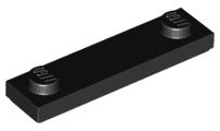Plate, Modified 1 x 4 with 2 Studs with Groove