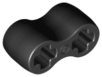 Technic, Axle Connector Double - Flexible Rubber