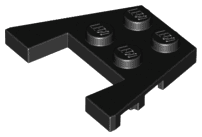 Wedge, Plate 3 x 4 with Stud Notches