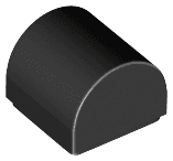 Slope, Curved 1 x 1 x 2/3 Double