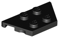 Wedge, Plate 2 x 4