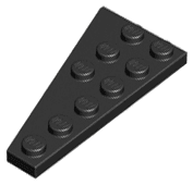 Wedge, Plate 6 x 3 Right
