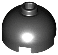 Brick, Round 2 x 2 Dome Top