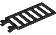 Bar 7 x 3 with 2 Open O Clips (Ladder)